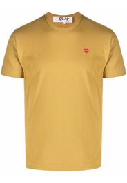 Comme Des Garçons Play logo-patch short-sleeve T-shirt - Verde