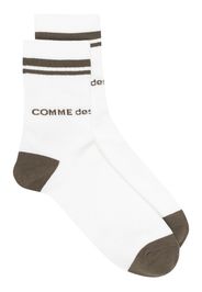 Comme Des Garçons Homme Plus Calzini a coste - Verde