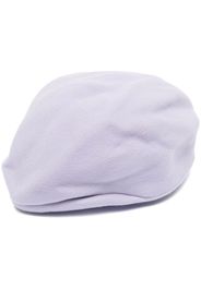 Comme Des Garçons Shirt Cappello baker boy con ricamo - Viola