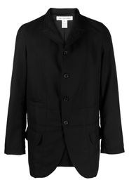 Comme Des Garçons Shirt button-fastening wool shirt jacket - Nero