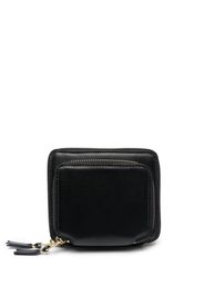 Comme Des Garçons Wallet zipped leather wallet - Nero