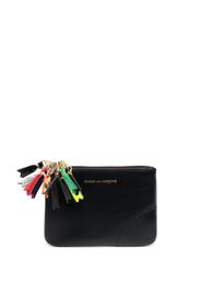 Comme Des Garçons Wallet zip-detailing leather wallet - Nero