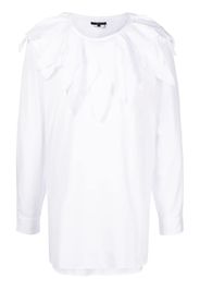 Comme Des Garçons Homme Plus long-sleeve cotton shirt - Bianco