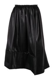 Comme Des Garçons Comme Des Garçons asymmetric midi skir - Nero