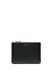 Comme Des Garçons Wallet logo-print leather wallet - Nero