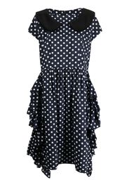 Comme Des Garçons Comme Des Garçons Abito a pois - Blu