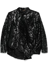 Comme Des Garçons Blazer asimmetrico - Nero