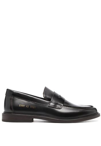 Common Projects leather penny loafers - Marrone