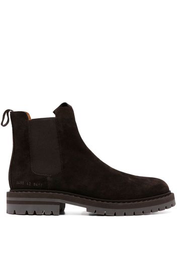 Common Projects suede Chelsea boots - Marrone