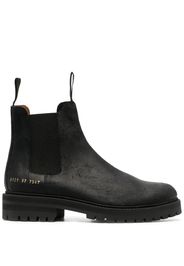 Common Projects Chelsea suede ankle boots - Nero