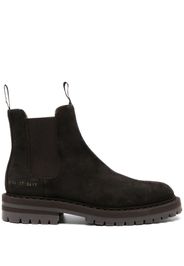 Common Projects Chelsea suede ankle boots - Marrone