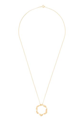 Completedworks twisted pendant necklace - Oro