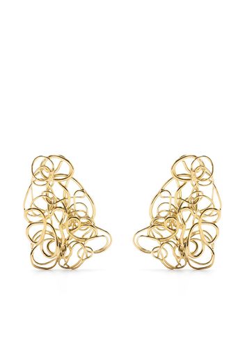 Completedworks In the Storm of Roses earrings - Oro