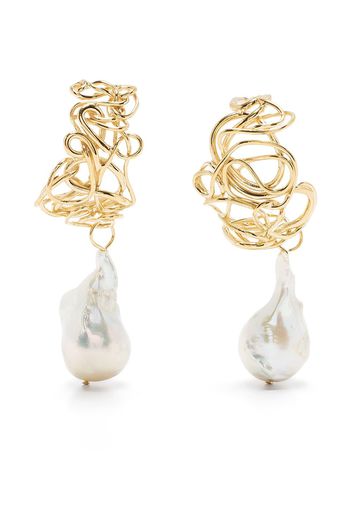 Completedworks The Myth Maker's Myth drop earrings - Oro