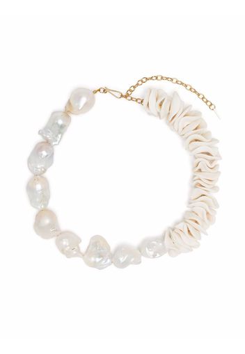 Completedworks Collana con pendente - Bianco