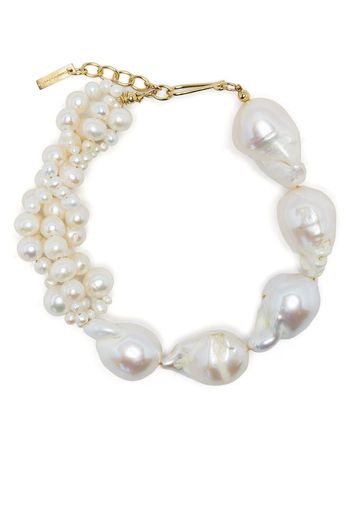 Completedworks gold vermeil-plated pearl bracelet - Oro