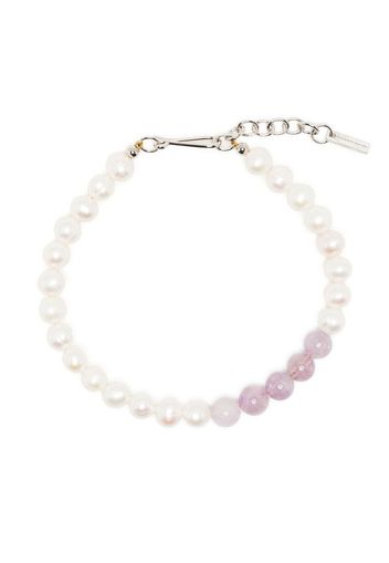 Completedworks Bracciale con perline - Bianco