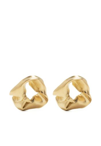 Completedworks Notsobig scrunch stud earrings - Oro