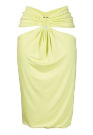 CONCEPTO cut-out fitted skirt - Verde