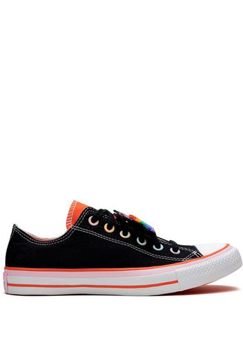 rainbow low-top sneakers