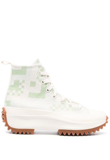 Converse Sneakers alte jacquard - Verde