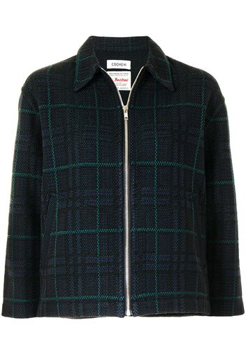 Coohem Giacca con motivo tartan - Verde