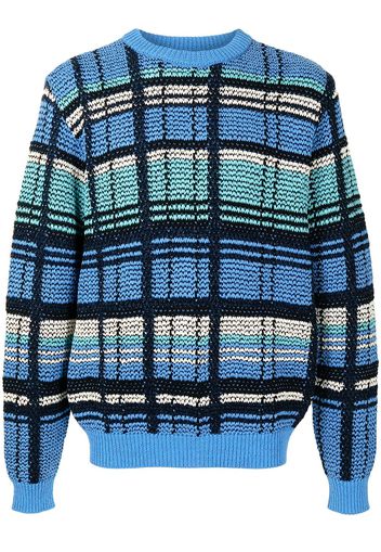 Coohem Maglione Madras - Blu