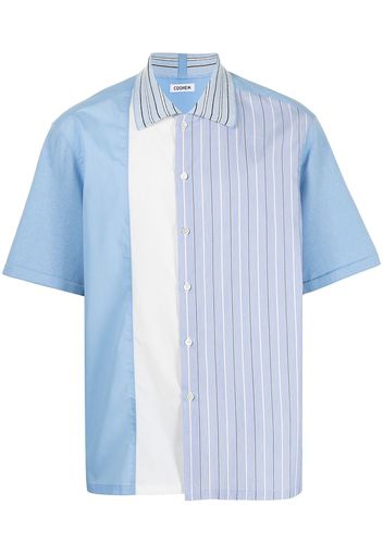 Coohem Camicia a pannelli - Blu