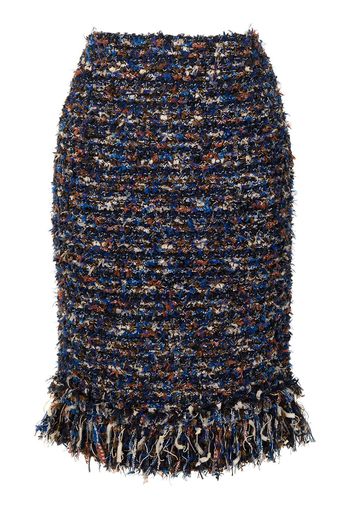 Coohem Vimar tweed skirt - Blu