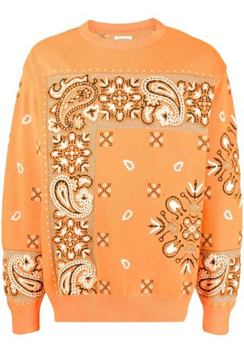 Coohem Maglione con stampa - Arancione