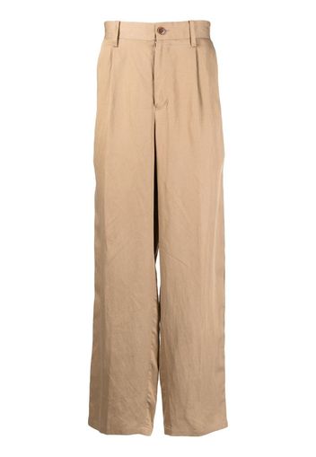 Coohem Pantaloni Sideline a gamba liscia - Marrone