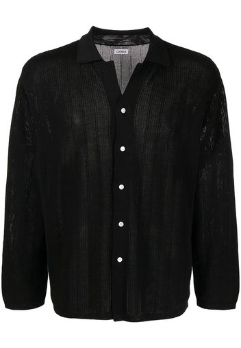 Coohem Cardigan a coste - Nero