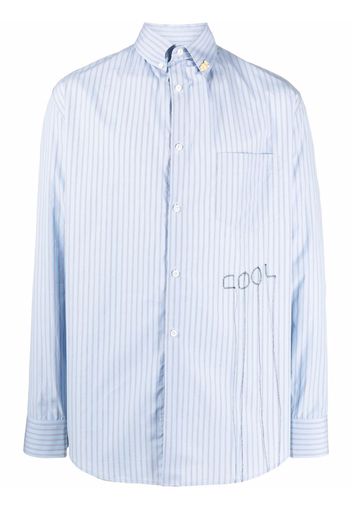 COOL T.M Camicia a righe - Blu