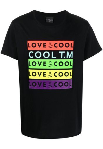 COOL T.M slogan-print short-sleeve T-shirt - Nero