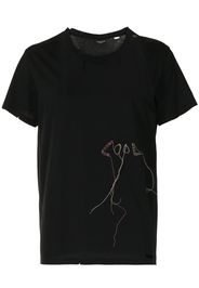 COOL T.M T-shirt con ricamo - Nero