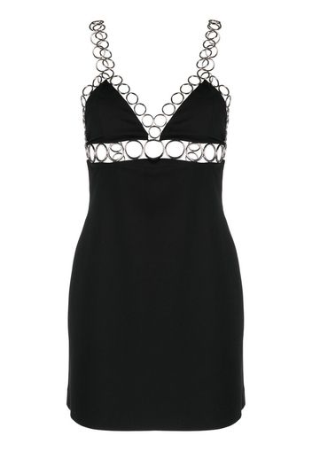 Coperni chain-link mini dress - Nero