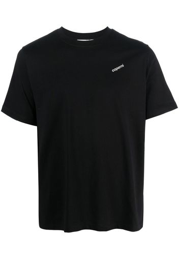 Coperni embroidered-logo short-sleeve T-shirt - Nero