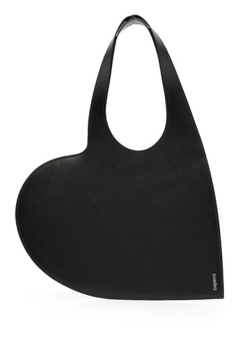 Coperni Borsa tote a forma di cuore - Nero