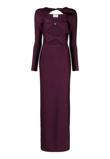 Coperni embellished cut-out maxi dress - Viola