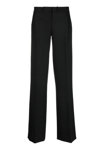 Coperni high-waist straight-leg trousers - Nero