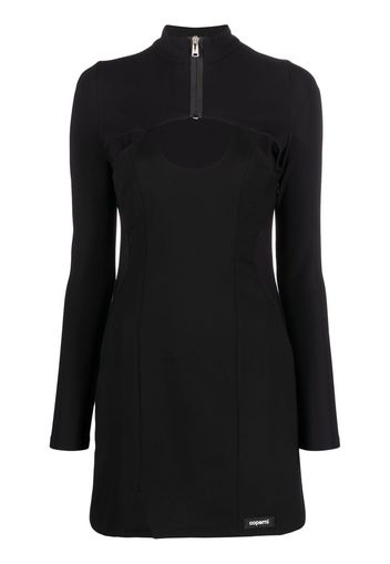 Coperni cut-out detail minidress - Nero