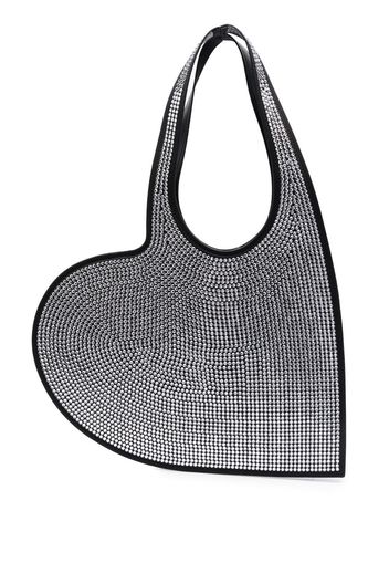 Coperni rhinestone-embellished shoulder bag - Nero