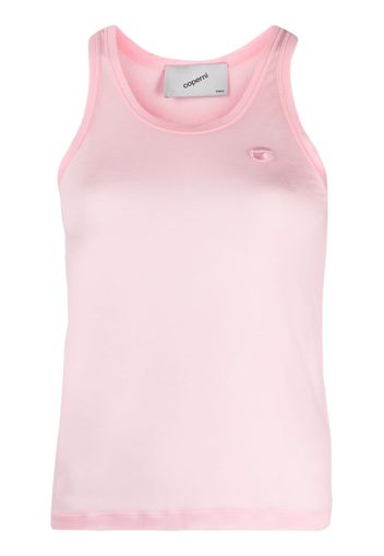 Coperni semi-sheer racerback top - Rosa