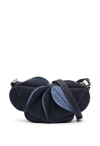 Coperni Origami denim shoulder bag - Blu