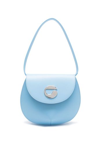 Coperni Borsa a spalla con placca logo - Blu