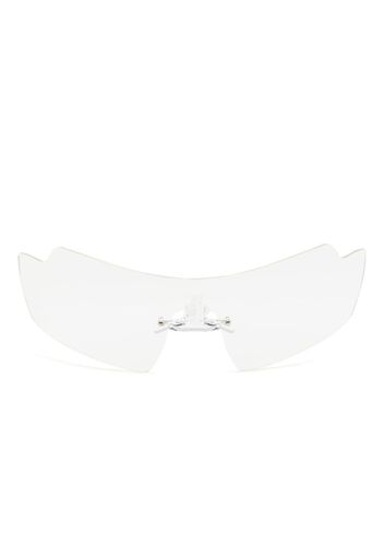 Coperni oversize frameless sunglasses - Bianco