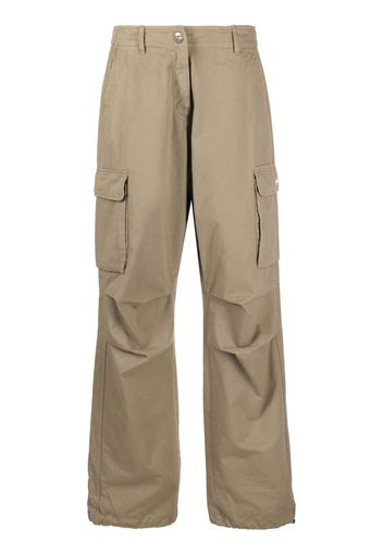 Coperni wide-leg cargo trousers - Verde