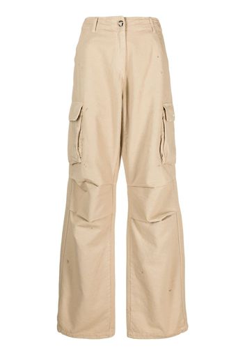 Coperni wide-leg cargo trousers - Toni neutri