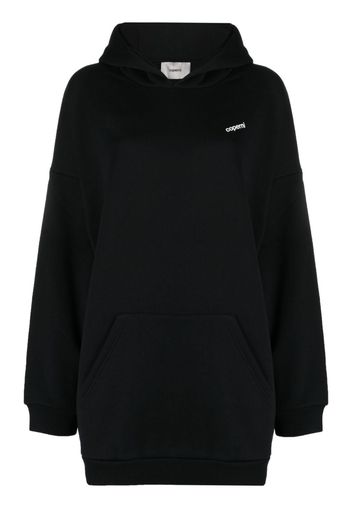 Coperni oversize logo-print hoodie - Nero