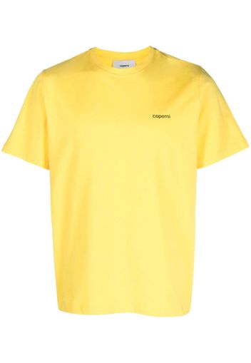 Coperni logo-print cotton T-shirt - Giallo